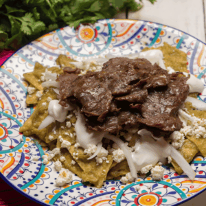 Chilaquiles w/Meat